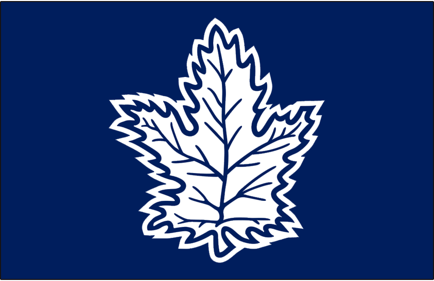 Toronto Maple Leafs 1992-2000 Alt on Dark Logo fabric transfer
